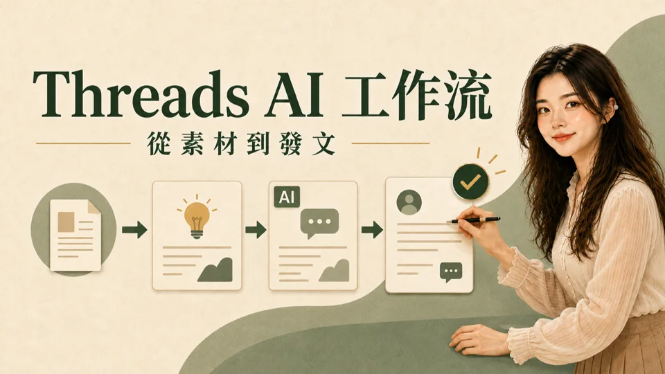 經營脆前三十天：四個 AI 寫文指令與新手排程表